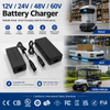 Fuyuang 14.6V 8A Battery Charger 116.8W for E-bike Scooter AGV AMR Golf Cart Marine Robotics, 24W-1000W LiFePO4 Charger