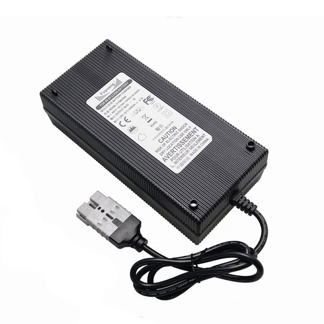 Fuyuang 29.4V 3A Lithium Robot Battery Charger 88.2W, CC/CV Smart Charger 60W-400W for Scooter E-bike Industrial Robotics