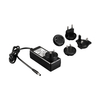 Fuyuang 24V 2.5A Interchangeable Plug AC DC Power Adapter for LED Lighting and Medical Equipment