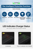 Fuyuang 58.4V 3A 175.2W LiFePO4 Battery Charger with XLR 3-Pin Plug for 48V E-bike and Scooter