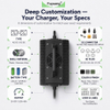 Fuyuang IP67 Battery Charger 29.2V-84V 5A-20A for Marine, AGV, AMR and Robotics Battery Packs