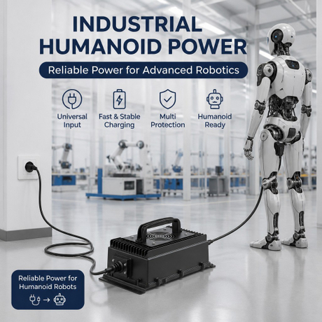 Fuyuang FY58820000 58.8V 20A Smart Battery Charger with CAN Bus for Humanoid Robots