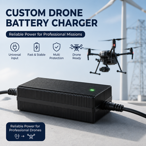 Fuyuang FY2525000 25.2V 5A 6S Fast Li-ion Battery Charger with PFC for Industrial Drones