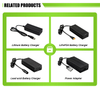 Fuyuang 14.6V 10A 200W LiFePO4 Lithium Lead Acid Battery Charger Level VI for E-bike, Scooter and Energy Storage