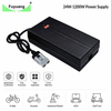 Fuyuang 12V-72V Lithium LiFePO4 Lead-acid Battery Charger with LED Display 24W-3000W for Golf Cart, AGV and RV