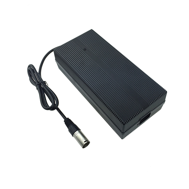 Fuyuang 58.4V 5A LiFePO4 Battery Charger 350.4W for 48V Golf Cart, AGV, E-Bike, RV and Pool Cleaner