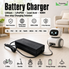 Fuyuang 29.2V 2A Lithium Battery Charger for Service Robot, AGV and 24V Battery Packs