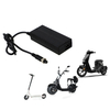 Fuyuang 42V 2A 84W Li-ion E-bike Battery Charger with Retractable Cable for Electric Scooter