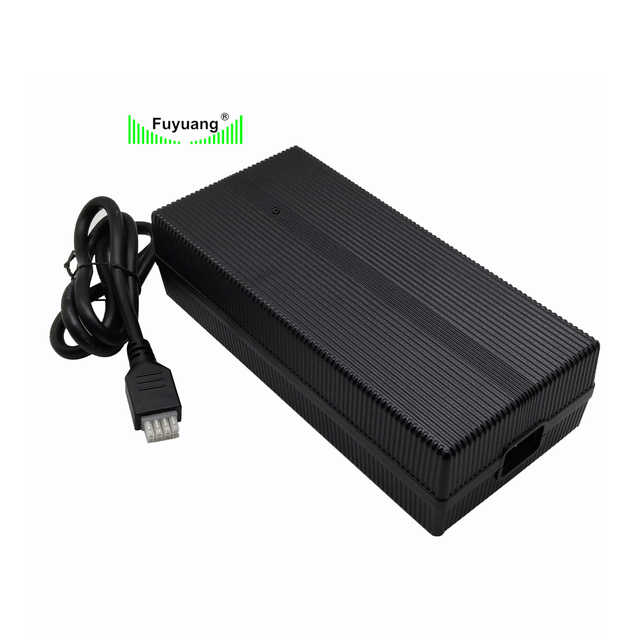 Fuyuang FY48008000 48V 8A 400W Desktop AC DC Power Adapter Level VI for LED Lighting, Robots and Electric Equipment