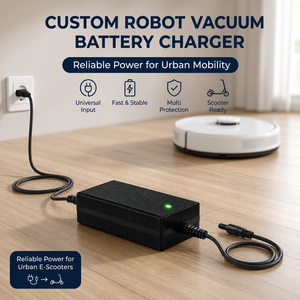 Fuyuang FY14610000 14.6V 10A 4S LiFePO4 Battery Charger for Commercial Cleaning Robots