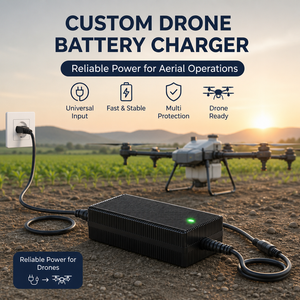 Fuyuang FY2523000 25.2V 3A Lightweight Battery Charger for Sprayer Drones and Field Robots