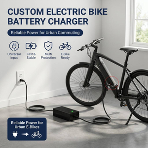 Fuyuang FY2402500 29.4V 2.5A 80W Intelligent Lithium Battery Charger for 24V E-bike, Scooter, Drone and Robot Packs