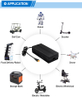Fuyuang FY2904000 Smart 29.2V 4A-30A 24V Battery Charger for Electric Scooters, E-bikes and LiFePO4 Packs