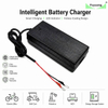 Fuyuang 54.6V 58.4V 58.8V Fast Battery Charger 120W-1200W for 48V LiFePO4 Lithium Lead-acid AGM GEL Batteries, Smart Charging