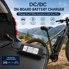 Fuyuang DC-DC On-Board Battery Charger 10-30V Input to 29.4V 2A 58.8W for Ebike Scooter, 60W-200W Li-ion Charger