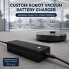 Fuyuang FY2525000 25.2V 5A 8S LiFePO4 Battery Charger for Cordless Stick Vacuums and Floor Scrubbers