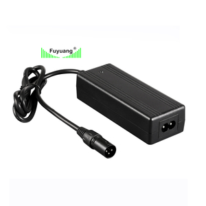 Fuyuang FY2942000 3-Pin DIN 29.4V 2A 58.8W Battery Charger for iRobot Roomba, E-bike and Golf Cart Packs