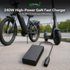 Fuyuang 240W GaN Fast Battery Charger 29.2V-58.4V for E-Bike, E-Scooter, AGV and Drone Battery Packs