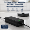 Fuyuang FY1463000 14.6V 3A 44W Compact LiFePO4 Battery Charger for Service Robots and Cleaning Equipment