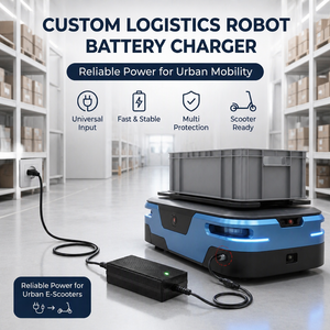 Fuyuang FY54605000 300W 54.6V 5A Smart Battery Charger for Warehouse Logistics Robots