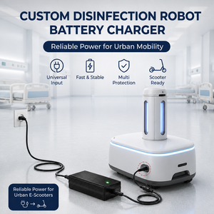Fuyuang FY1684000 16.8V 4A 4S Li-ion Battery Charger for Disinfection Robots and Commercial Sprayers