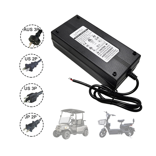 Fuyuang FY5883500 205W 54.6V 2A Lithium Battery Charger for 48V E-bikes, Hoverboards and E-rickshaws