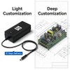 Fuyuang 12V 1.5A 18W Level VI AC/DC Switching Power Adapter with Interchangeable Plug for CCTV and LED