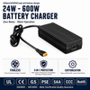 Fuyuang 40V 42V 7A Fanless Lawn Mower Battery Charger for 36V 10S Li-ion Packs