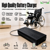 Fuyuang 24V-60V LiFePO4 Lithium Lead Acid Battery Charger 2A-10A for Electric Wheelchair and Mobility Scooter