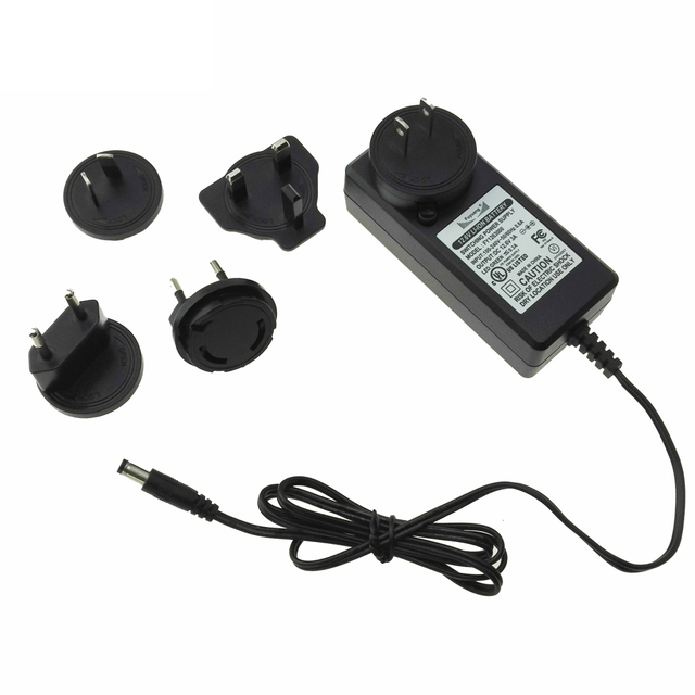 Fuyuang 24V 2.5A Interchangeable Plug AC DC Power Adapter for LED Lighting and Medical Equipment