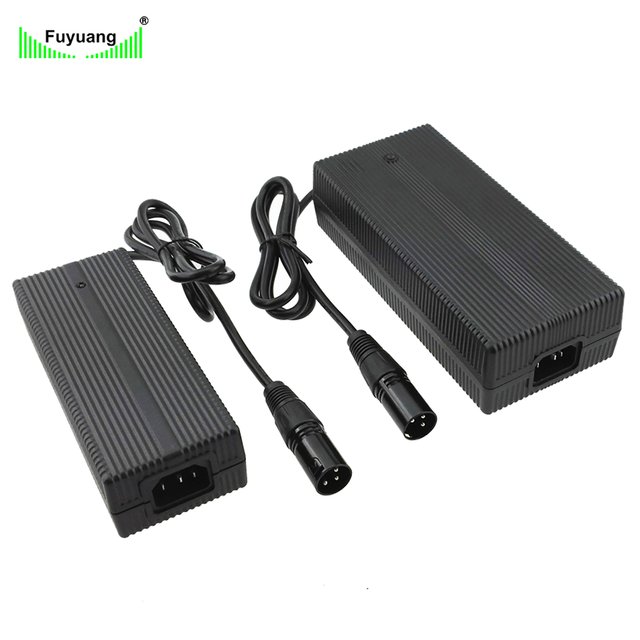 Fuyuang 29.4V 2A Smart Battery Charger 60W-3000W for Robot, Drone, AGV, AMR, E-Bike and Golf Cart Battery Packs