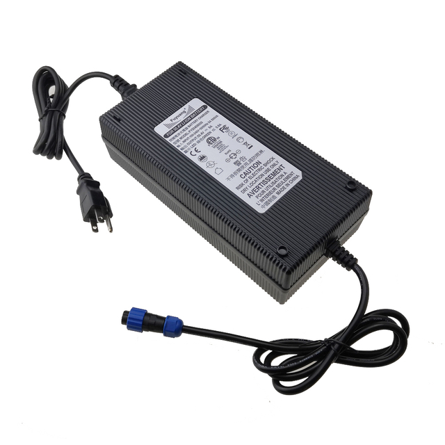 Fuyuang FY480 Series 450W Fanless Lithium Battery Charger 12V-60V for E-bikes, Scooters, Drones and Robots