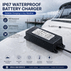 Fuyuang IP67 Waterproof Battery Charger 12V-84V 60W-600W for Marine, Outdoor, LiFePO4 / Lithium / Lead-acid Batteries
